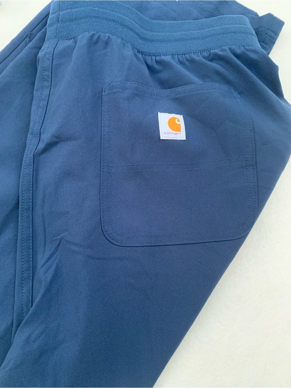 Carhartt Men's Navy Cargo Drawstring Pants - Picture 11 of 11